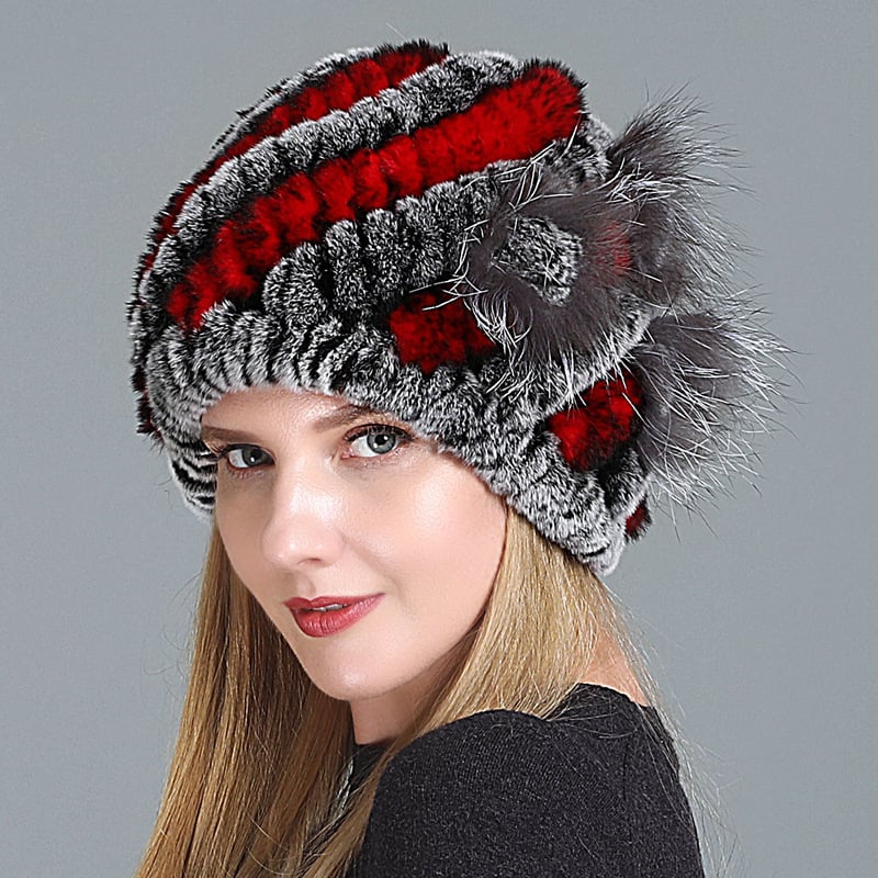 The Courchevel™ | Elegant Fur Beanie