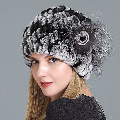The Courchevel™ | Elegant Fur Beanie