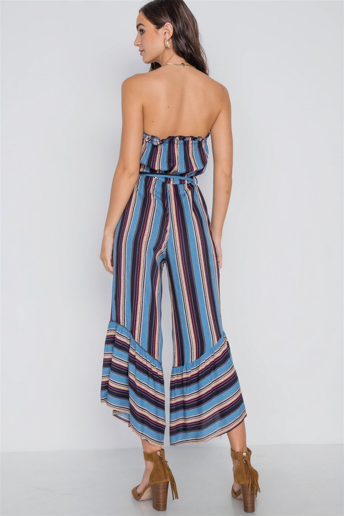 Amalfi™ | Blue Stripe Jumpsuit