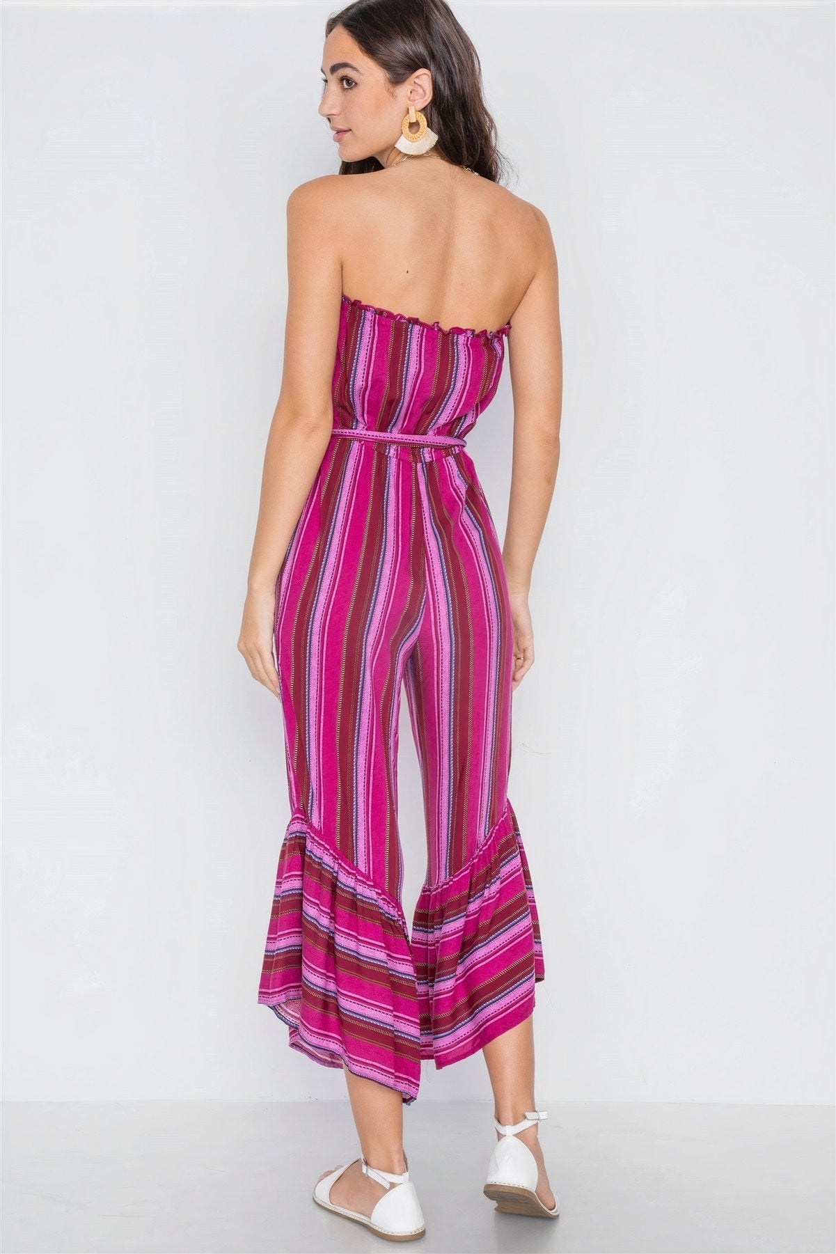 Amalfi™ | Pink Stripe Jumpsuit