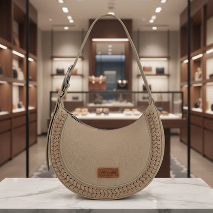 Willow™ | Boho Half-Moon Handbag
