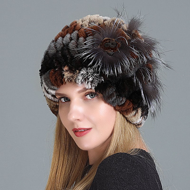 The Courchevel™ | Elegant Fur Beanie