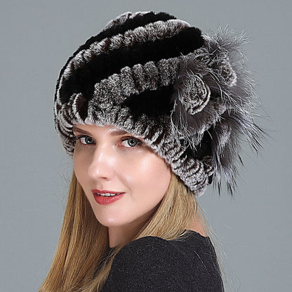 The Courchevel™ | Elegant Fur Beanie