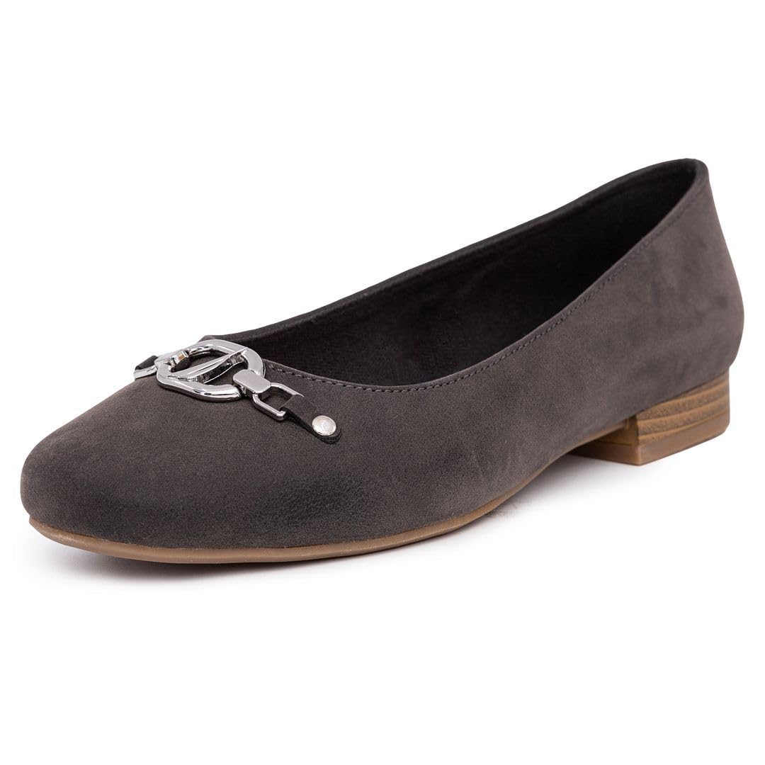 Eleanor™ | Classic Metal Buckle Loafers