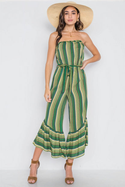 Amalfi™ | Green Stripe Jumpsuit