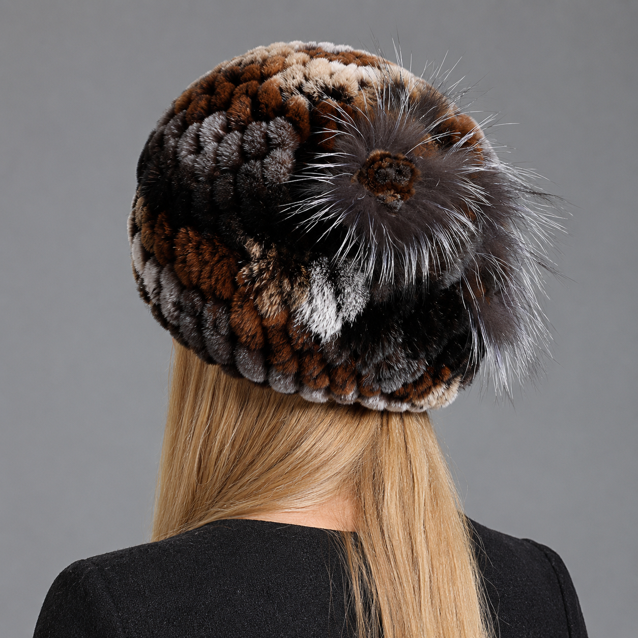 The Courchevel™ | Elegant Fur Beanie