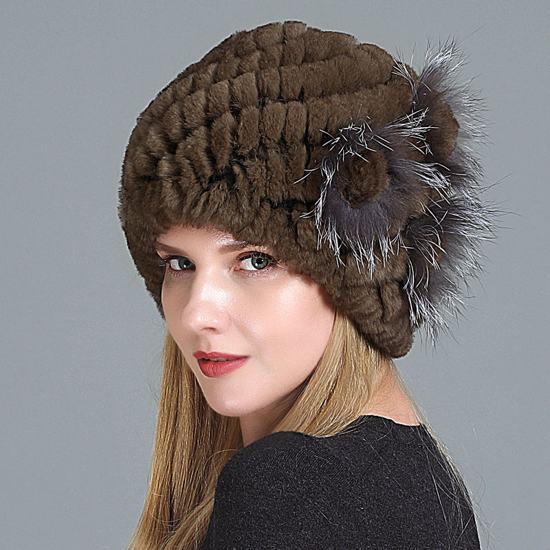 The Courchevel™ | Elegant Fur Beanie