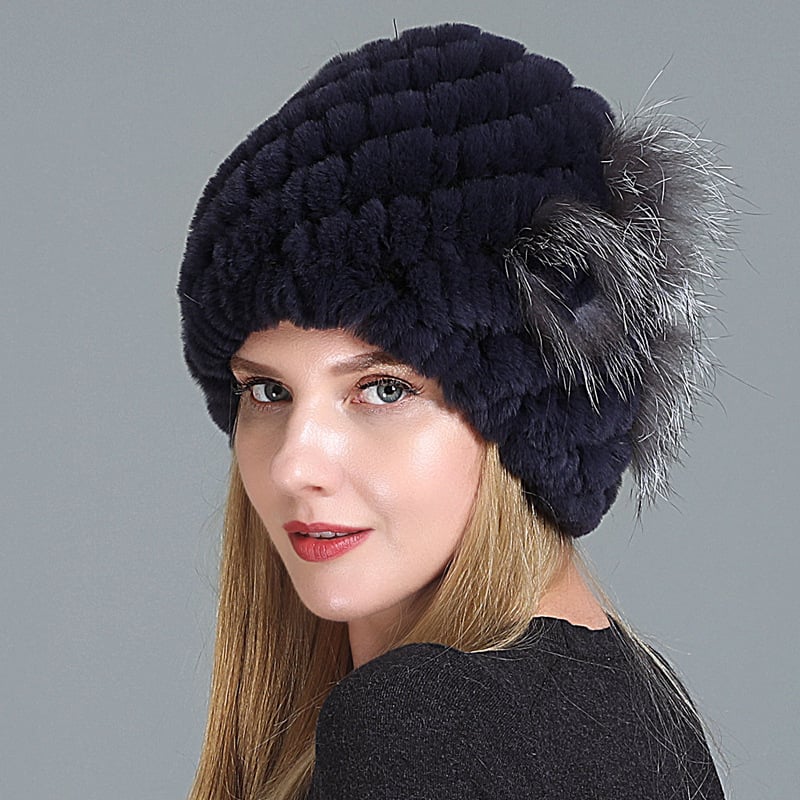 The Courchevel™ | Elegant Fur Beanie