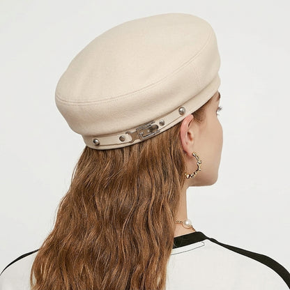 Amélie™ | Buckled Wool Beret